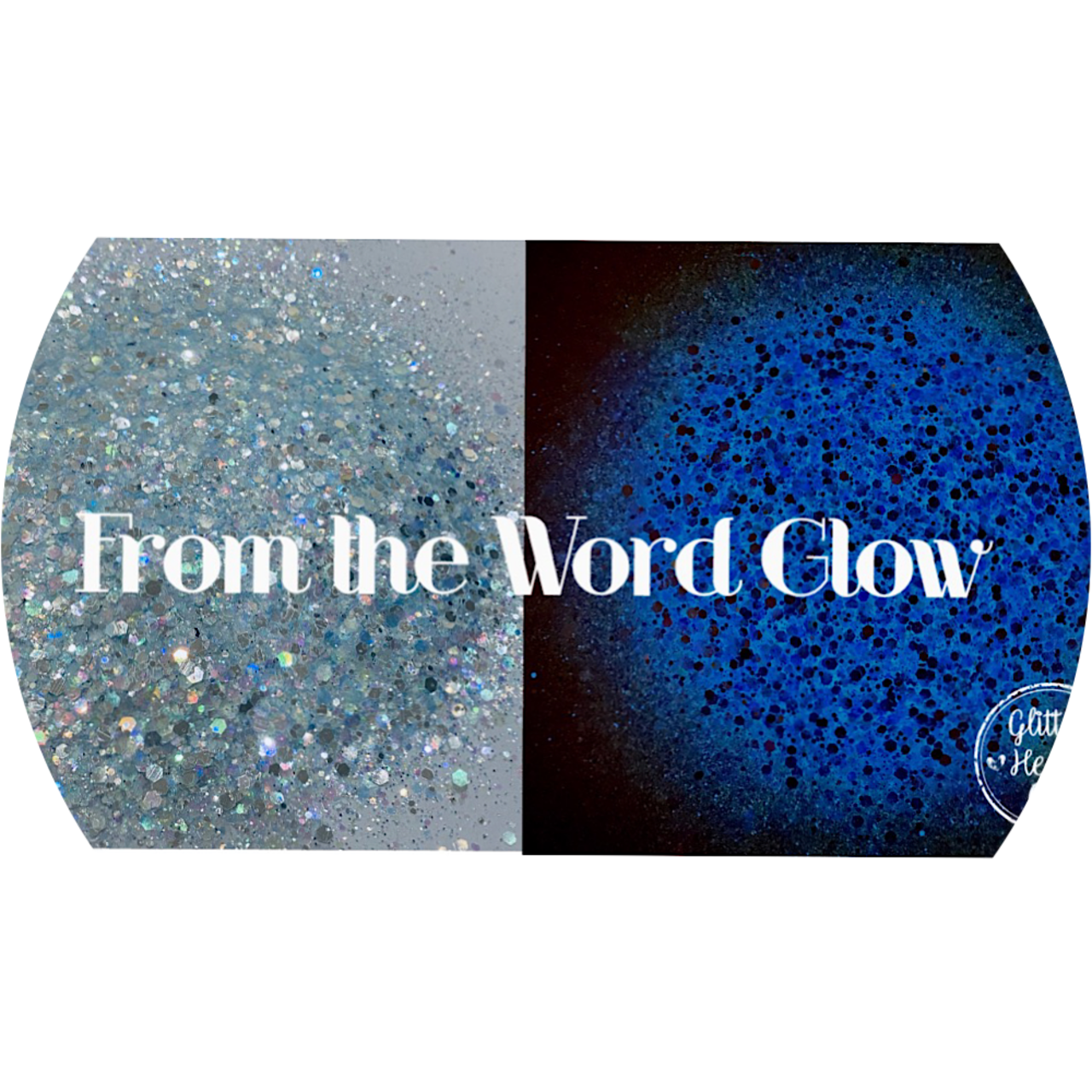 Polyester Glitter - From the Word Glow - Glow in the Dark by Glitter Heart Co.™